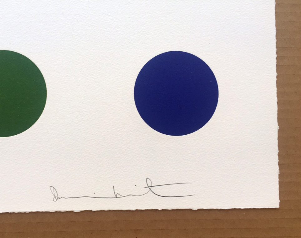 Damien Hirst Signed Dots