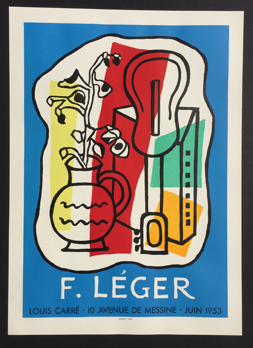 Fernand Leger - Galerie Louis Carre Poster