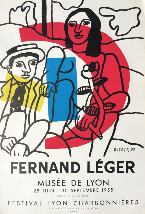 Fernand Leger Musee de Lyon Poster