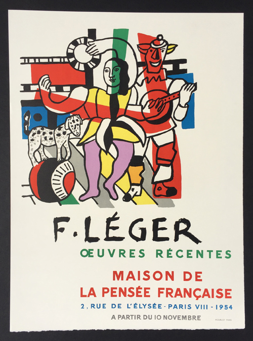 Fernand Leger - Oeuvres Recentes Poster