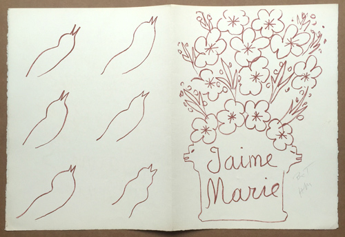 Henri Matisse Jaime Marie Full Sheet