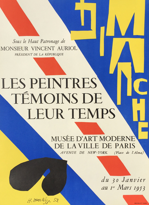 Henri Matisse Les Peintres Temoins de Leur Temps