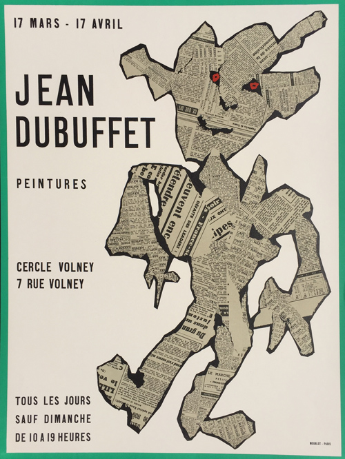 Jean Dubuffet - Peintures Cercle Volney