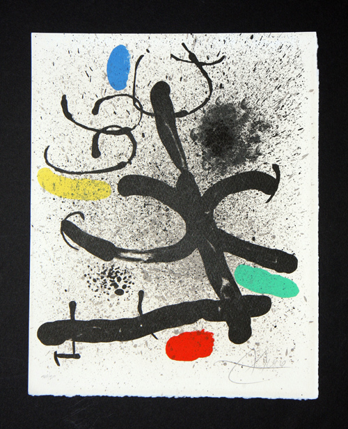 Joan Miro Cahier ombres M 744
