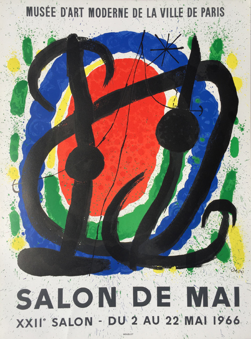 Joan Miro Salon de Mai Poster