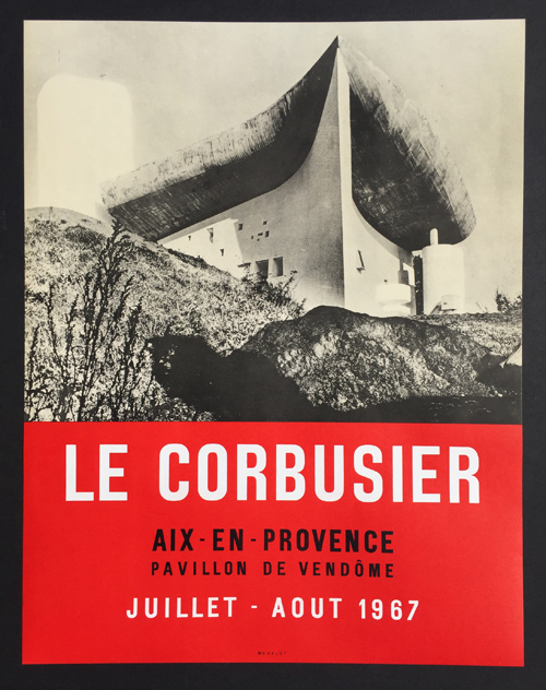 Le Corbusier Aix en Provence Poster