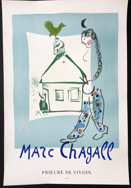 Marc Chagall Maison de mon Village
