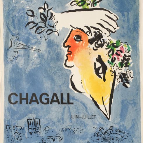 Marc Chagall Poster Le Ciel Bleu