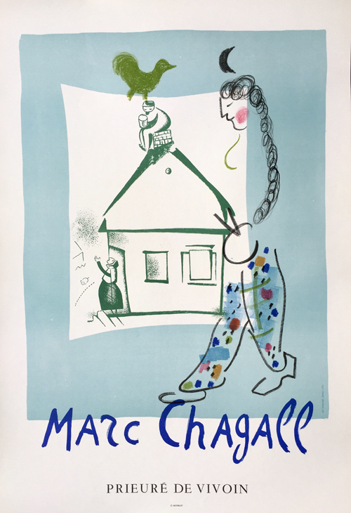 Marc Chagall Maison de mon Village