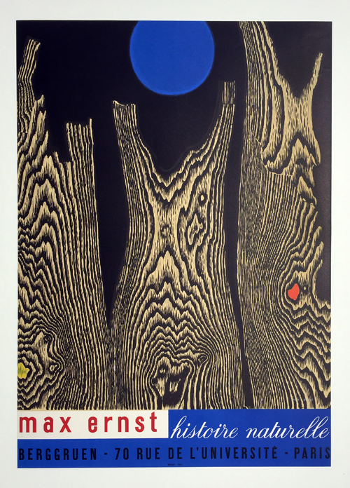 Max Ernst Poster Histoire Naturelle