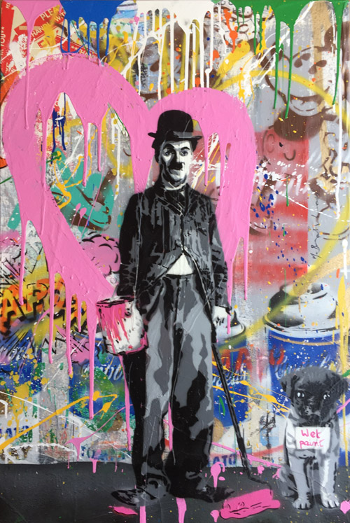 mr brainwash charlie chaplin