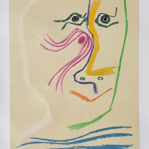 Pablo Picasso Hommage a Rene Char