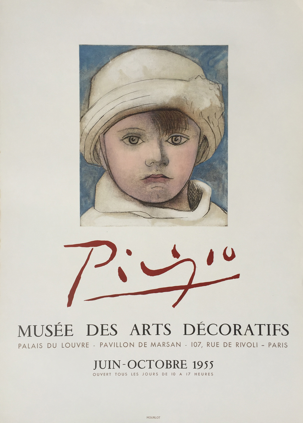 Pablo Picasso Poster Musee des Arts Decoratifs