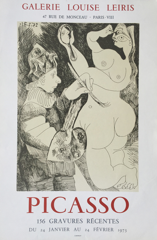 Picasso Poster 156 Gravures Recentes