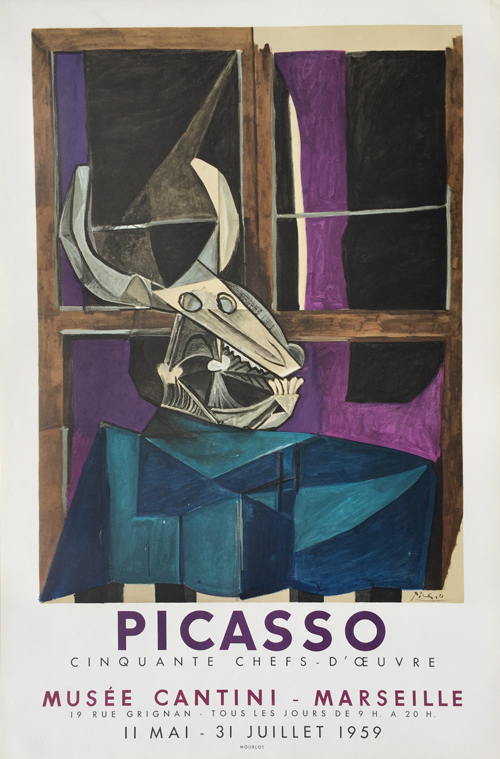 Picasso Poster Cinquante Chefs Oeuvre