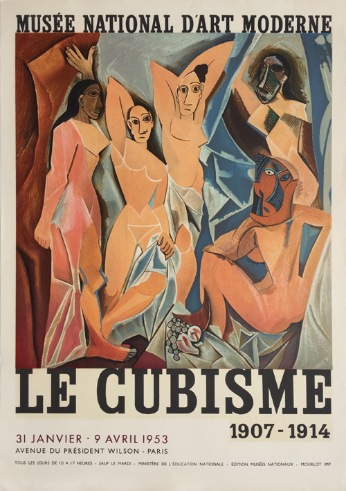 Pablo Picasso Poster Le Cubisme