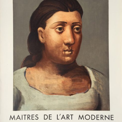 Picasso Poster Maitres de Art Moderne