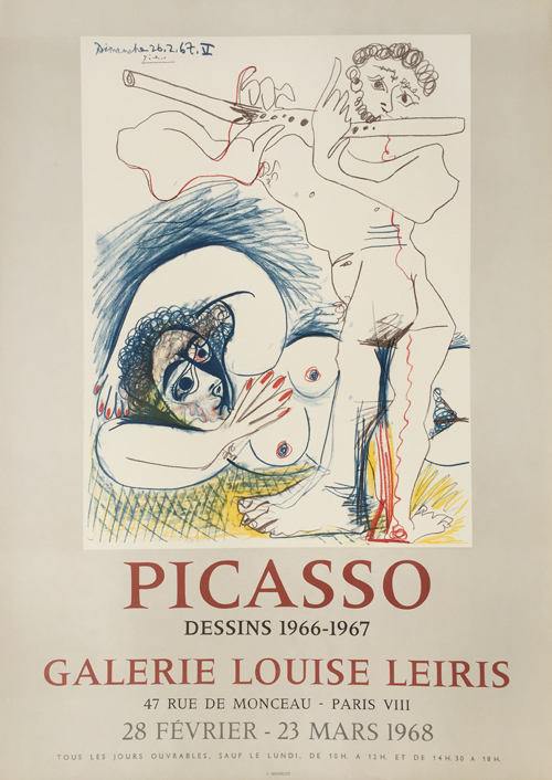 Picasso Dessins 1966-1967 Galerie Louise Leiris