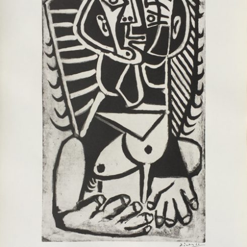 Picasso XIII Salon de Mai Torse de Femme