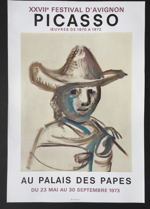 Picasso XXVII Festival d'Avignon Poster