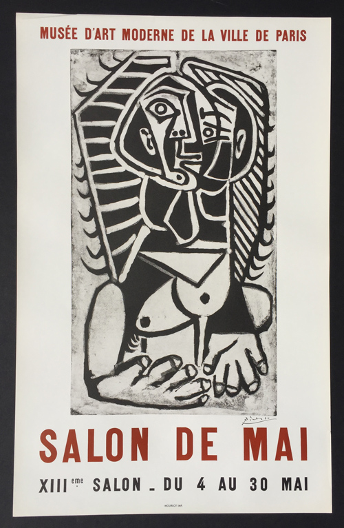 Picasso XIII Salon de Mai Torse de Femme