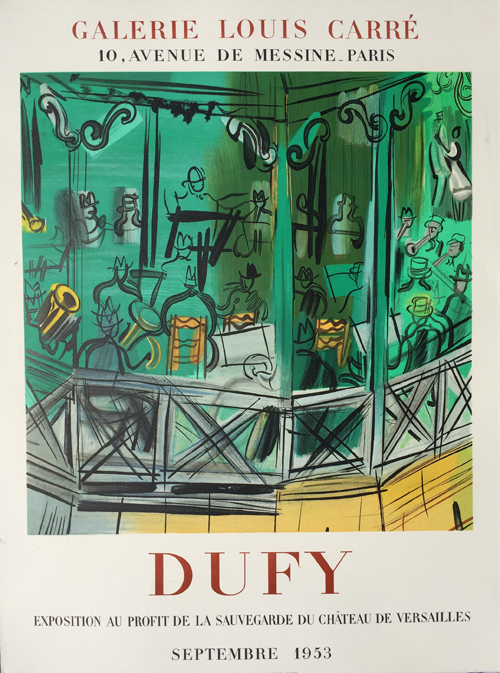 Raoul Dufy Galerie Louis Carre- Septembre 1953