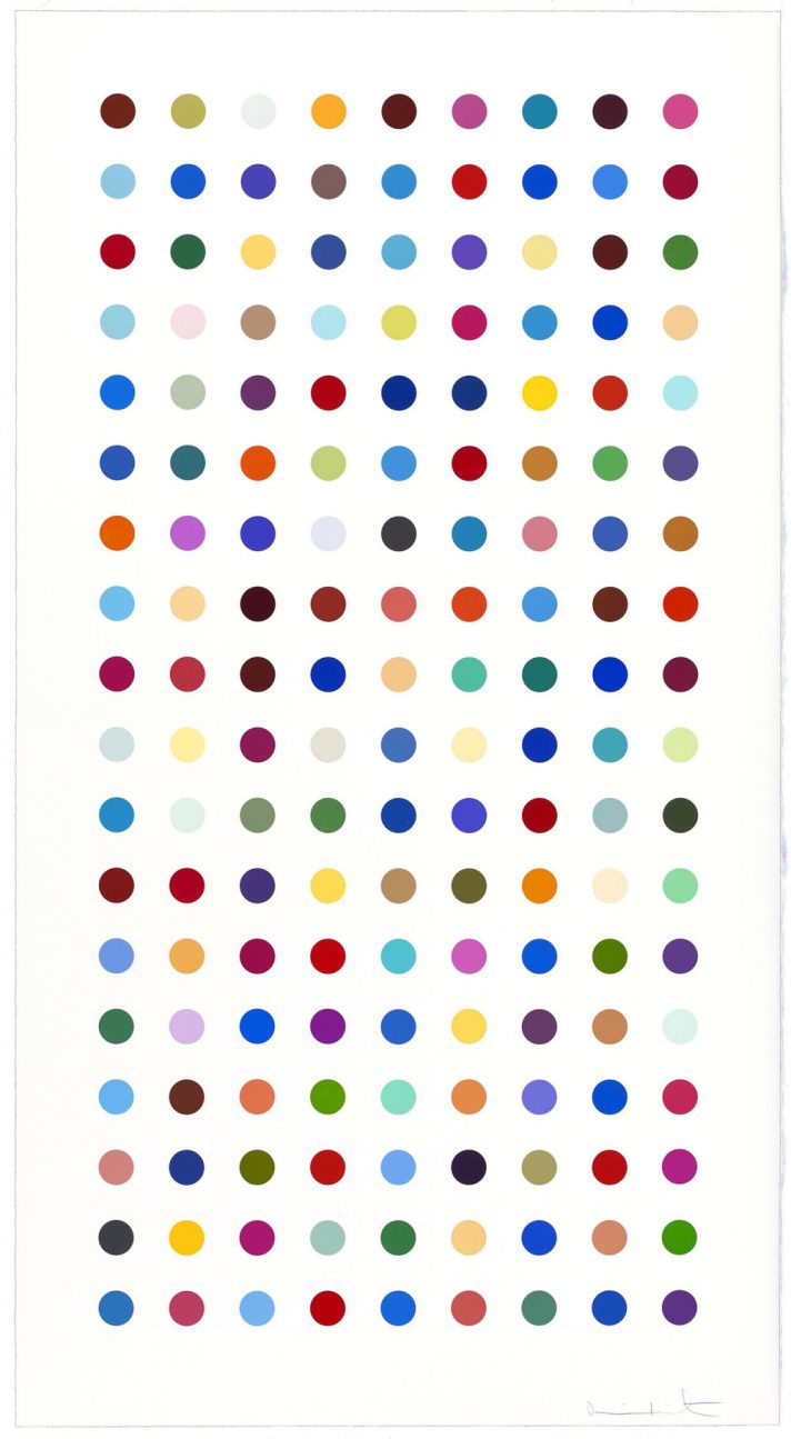 Methamphetamine by Damien Hirst