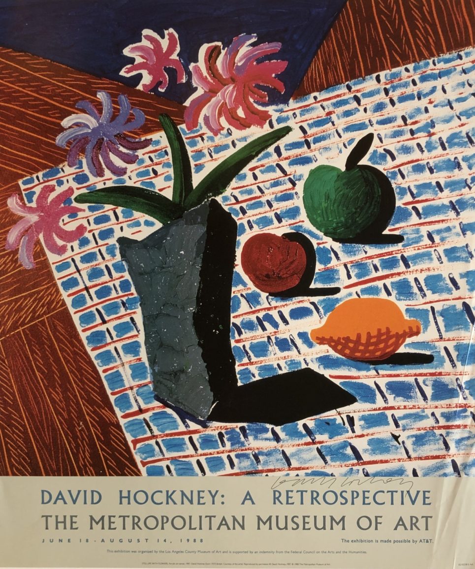 David Hockney - Still Life with Flowers