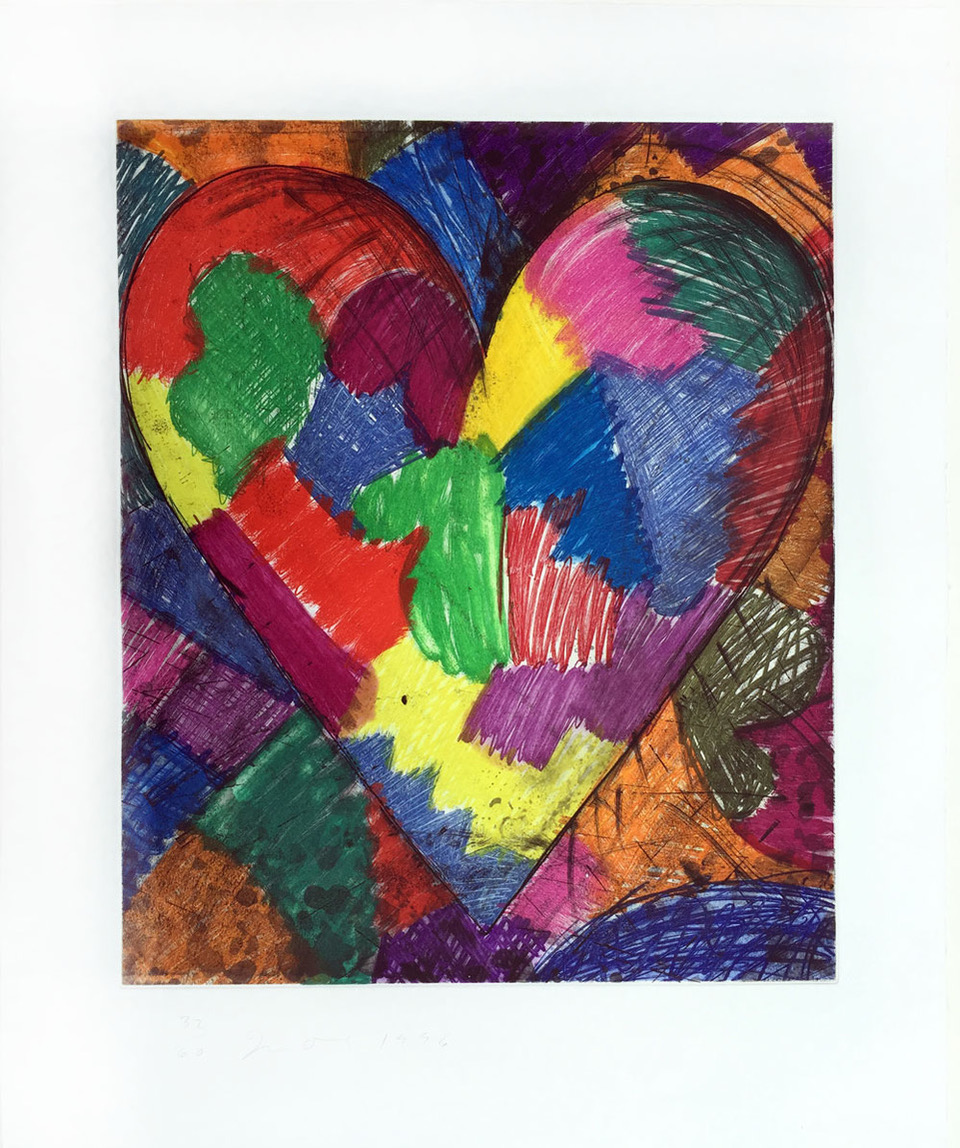 Jim Dine A Beautiful Heart