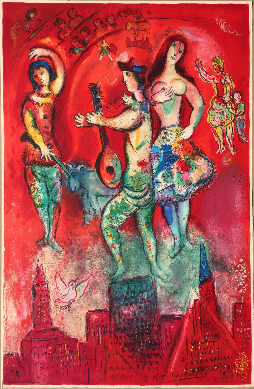Carmen by Marc Chagall