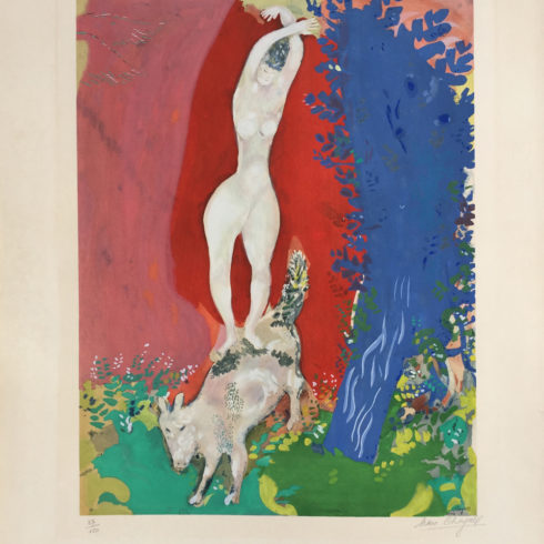Marc Chagall - Femme de Cirque