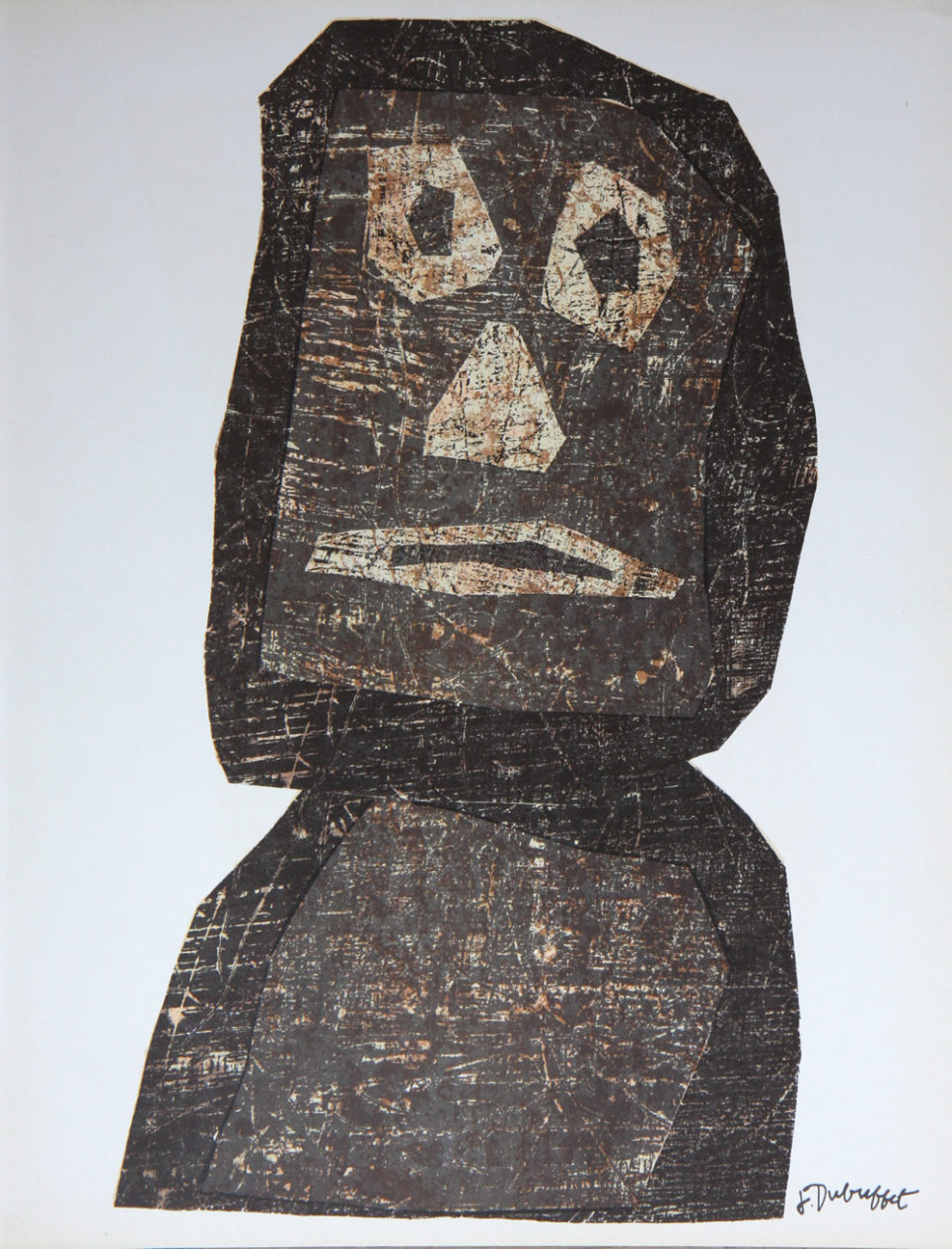 Jean Dubuffet - Untitled - XXe Siecle No. 10