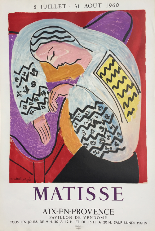 Henri Matisse Poster Aix en Provence