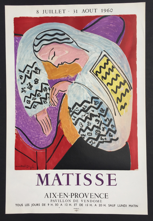Henri Matisse Poster Aix en Provence