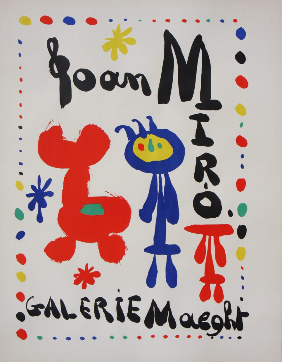 MIRO - Galerie Maeght 1948