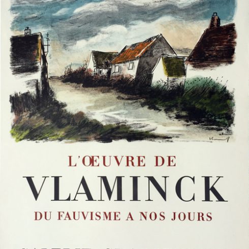 Maurice de Vlaminck Poster Galerie Charpentier