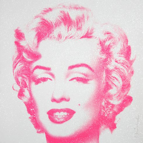 Mr. Brainwash - Diamond Girl - Marilyn Monroe (Pink)