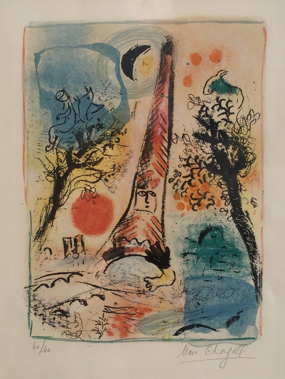 Marc Chagall - Vision de Paris