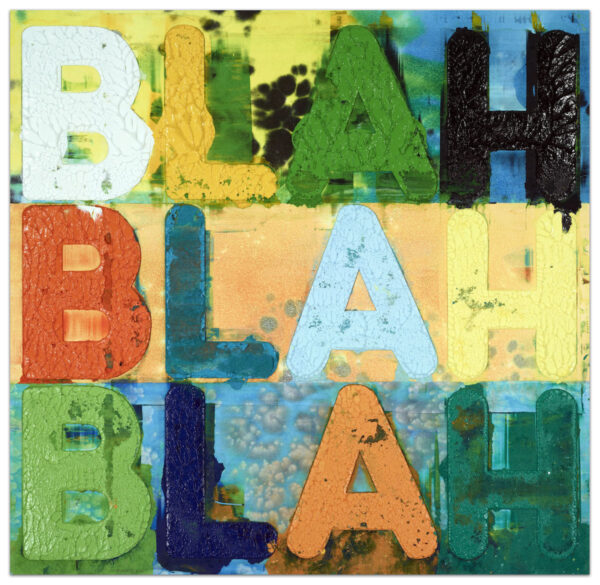 Mel Bochner - Blah Blah Blah - Denis Bloch Fine Art Gallery Beverly Hills