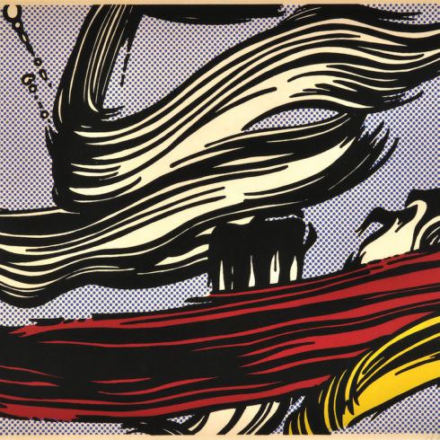 Roy Lichtenstein - Brushstrokes