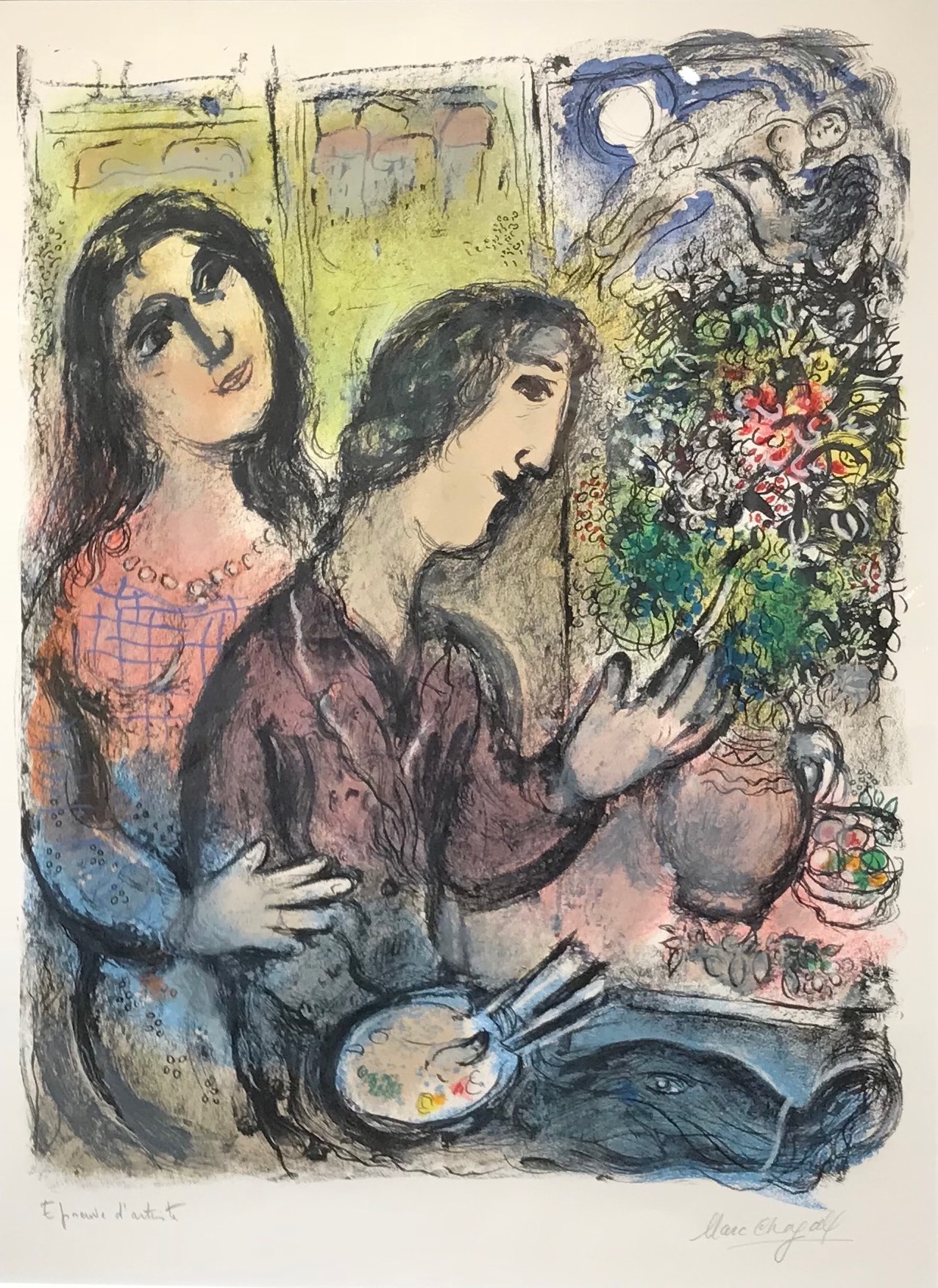 Marc Chagall - La Femme du Peintre