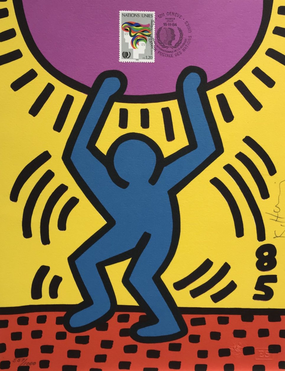 Keith Haring - International Youth Year