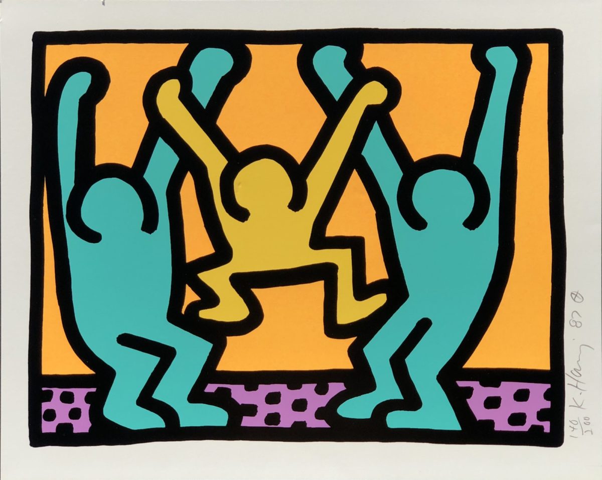 Keith Haring, Pop Shop I For Sale - Denis Bloch Fine Art Gallery Beverly Hills