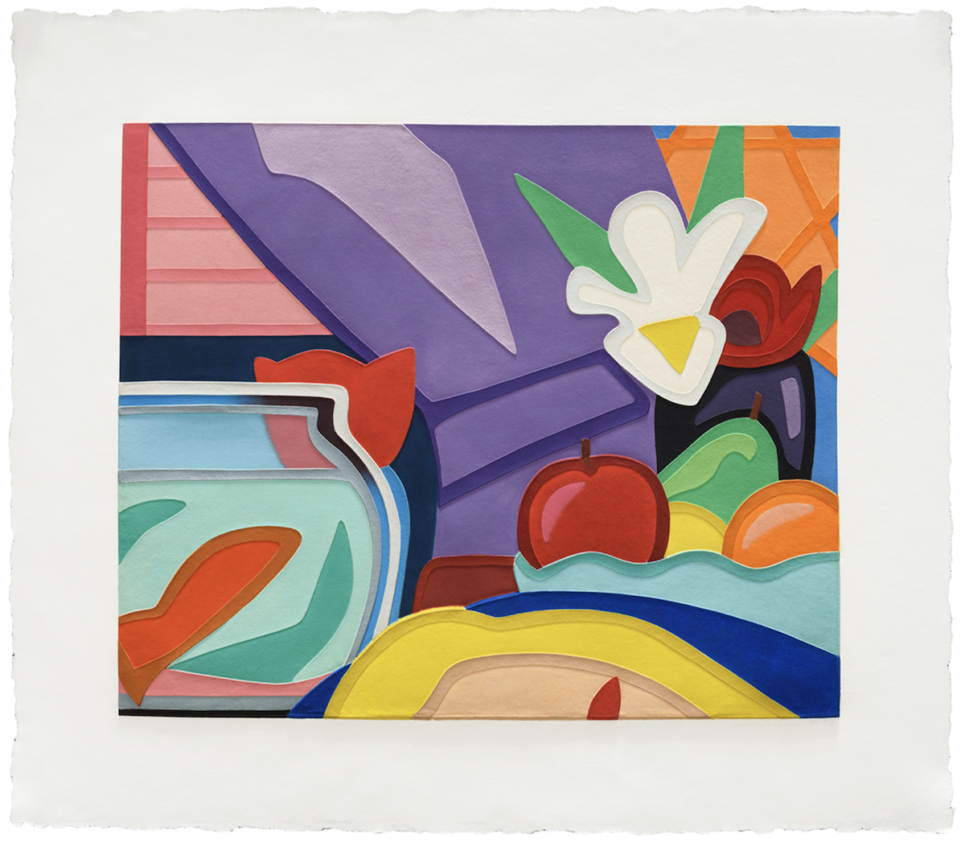 Tom Wesselmann - Still Life with Blonde and Goldfish