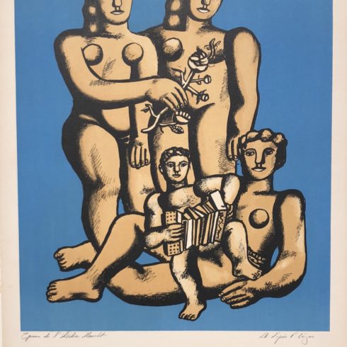 Fernand Leger - The Accordionist's Family