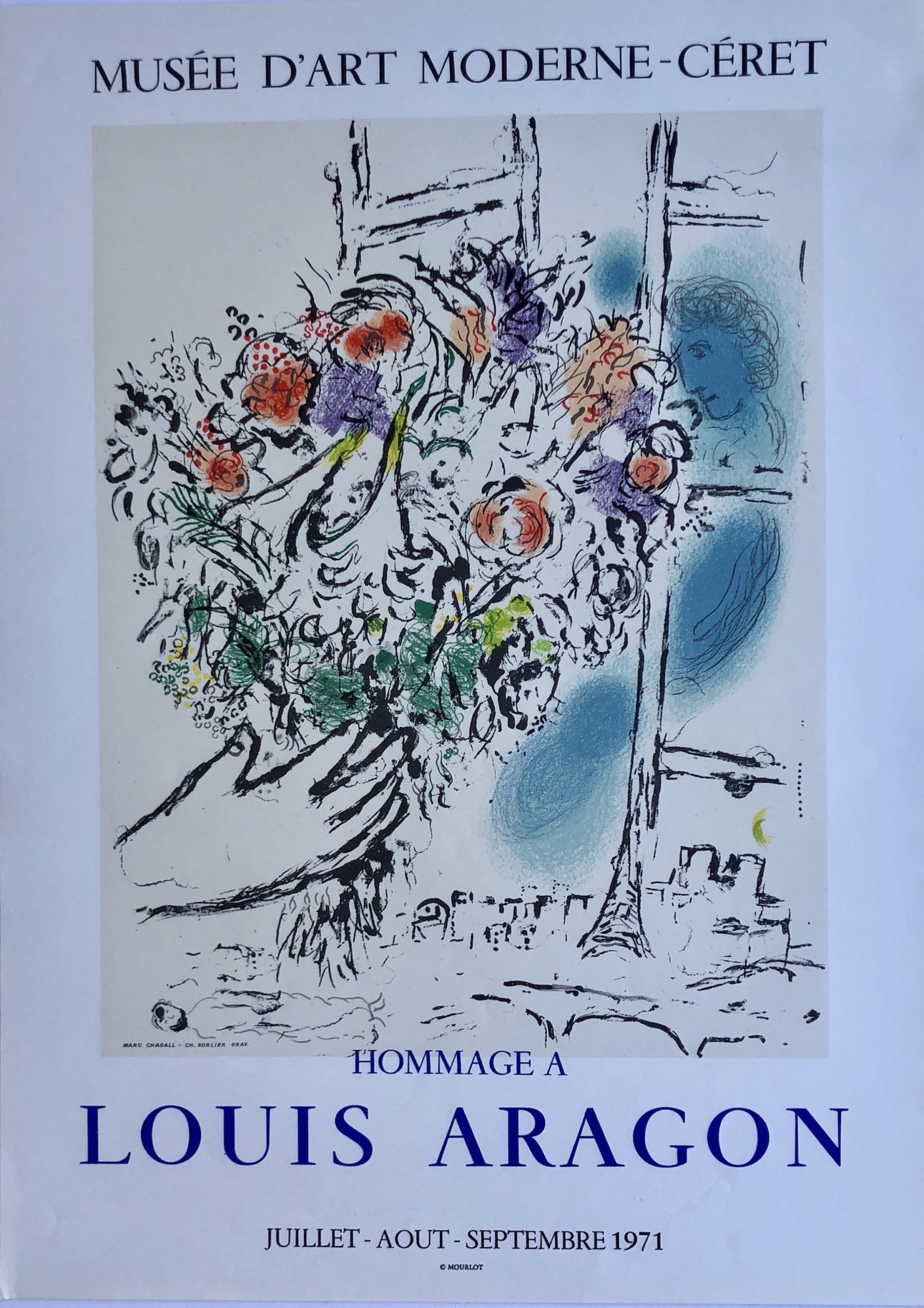 Floral Offering by Marc Chagall