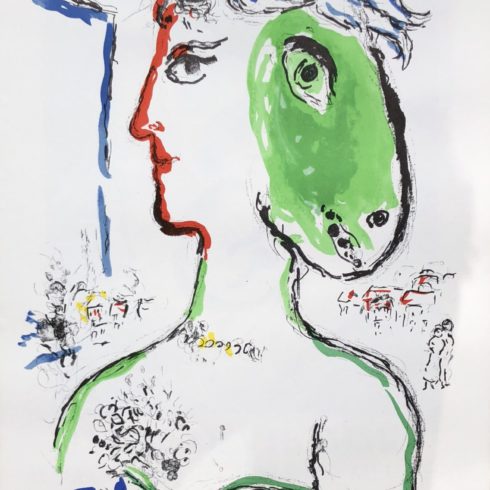 The artist as a phoenix by Marc Chagall