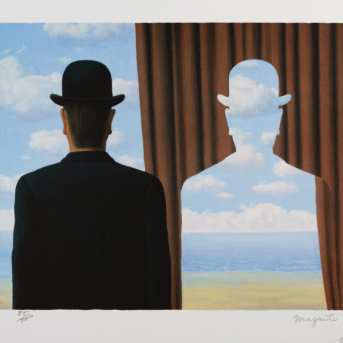 Rene Magritte - Decalcomanie