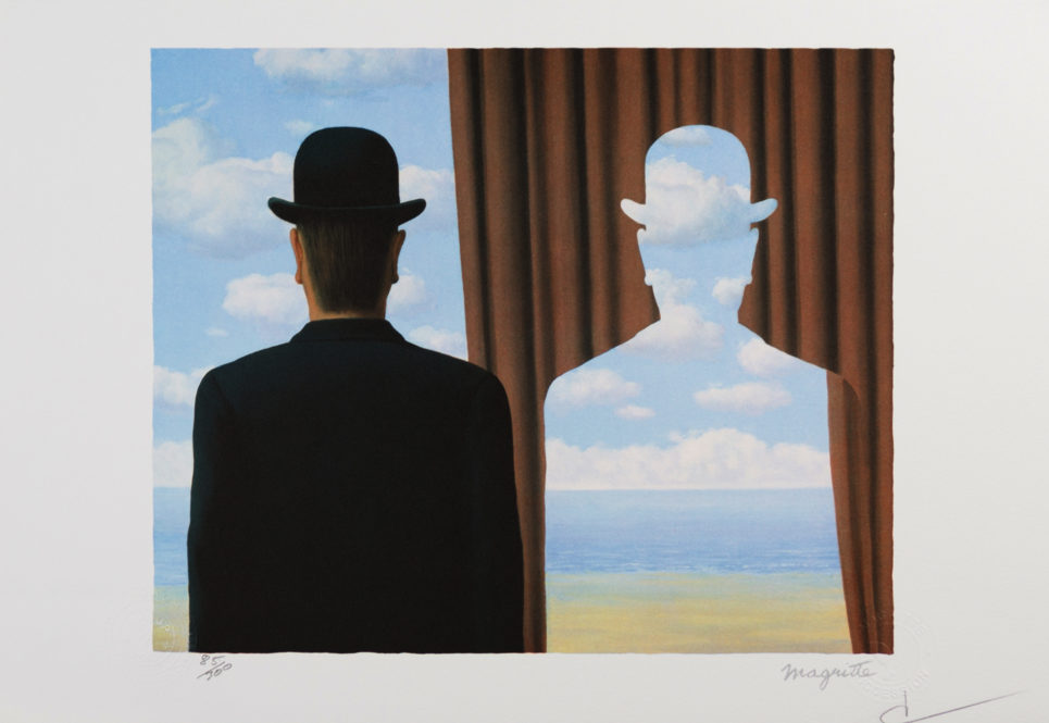 Rene Magritte - Decalcomanie