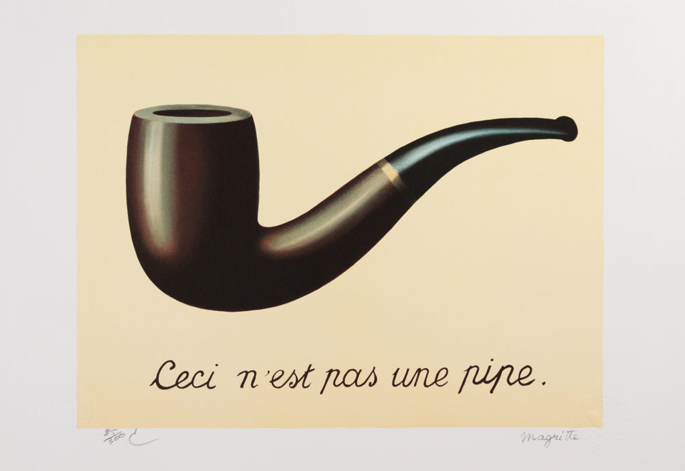 Rene Magritte - La Trahison des Images